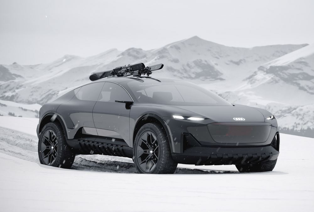 Audi activesphere concept: un coupé crossover électrique avec transmission quattro