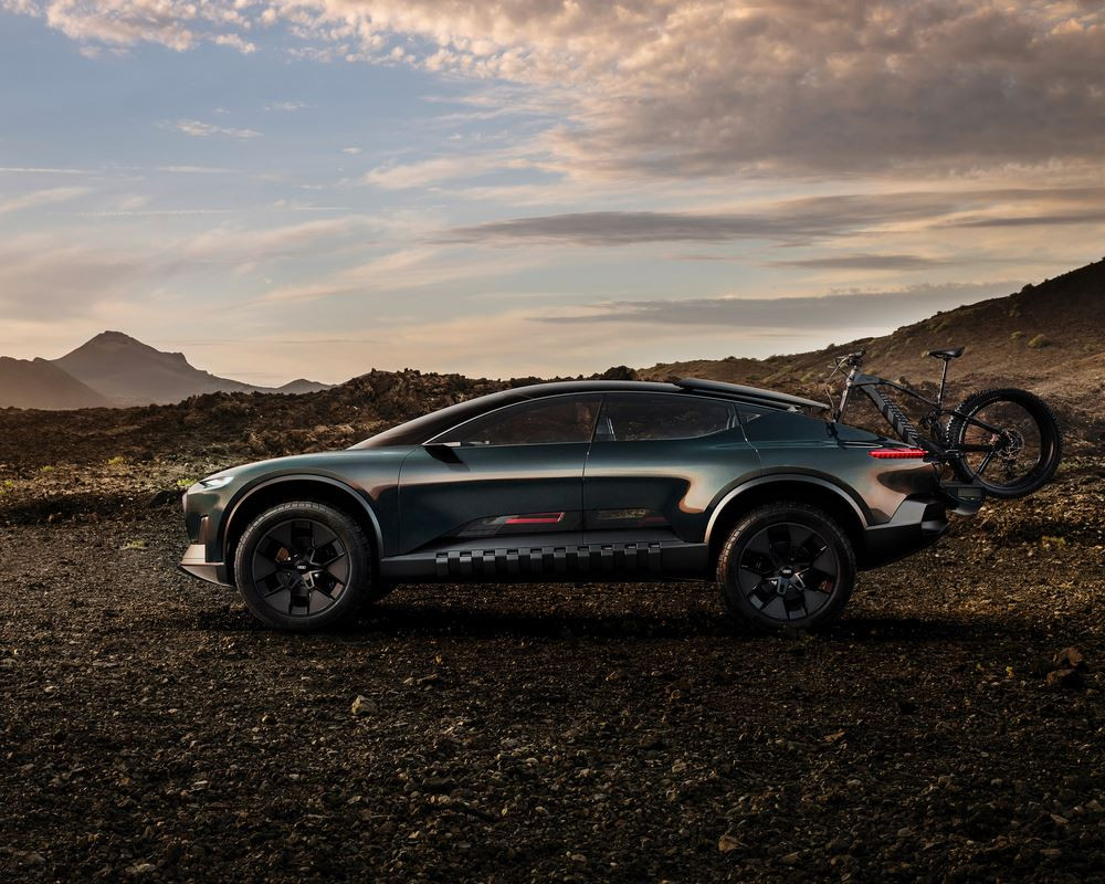 Audi activesphere concept: un coupé crossover électrique avec transmission quattro