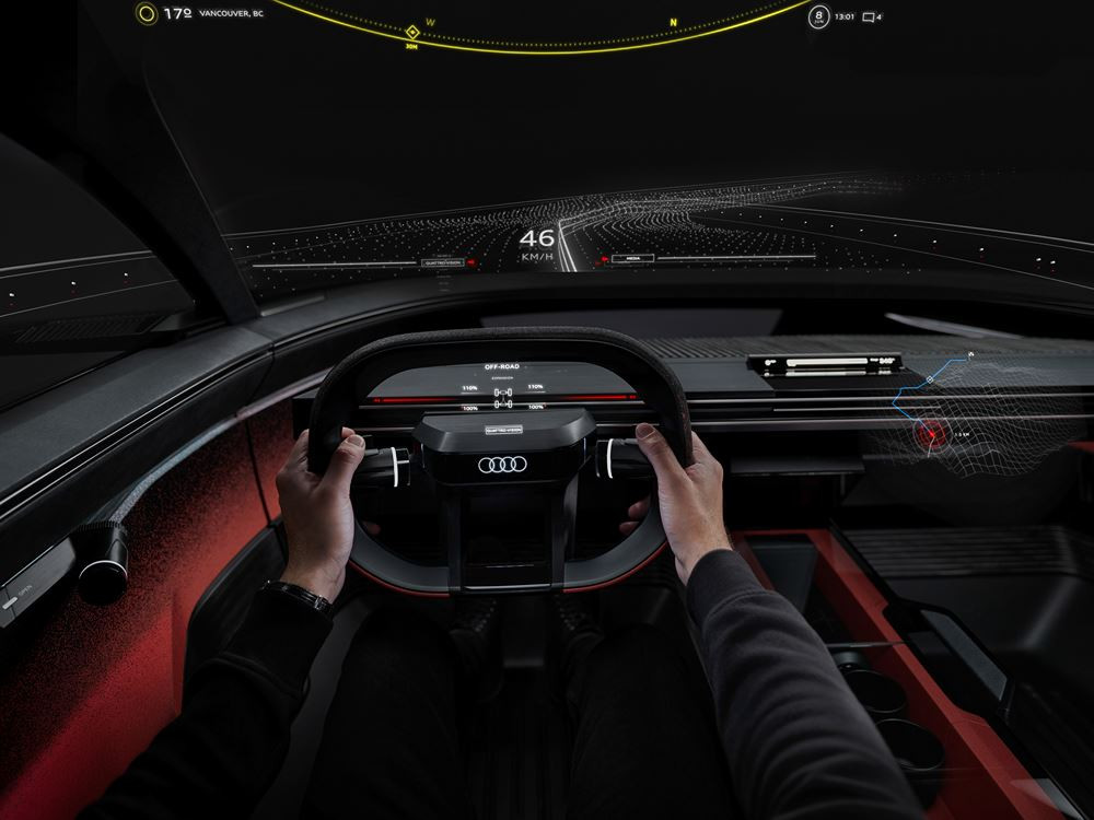 Audi activesphere concept: un coupé crossover électrique avec transmission quattro