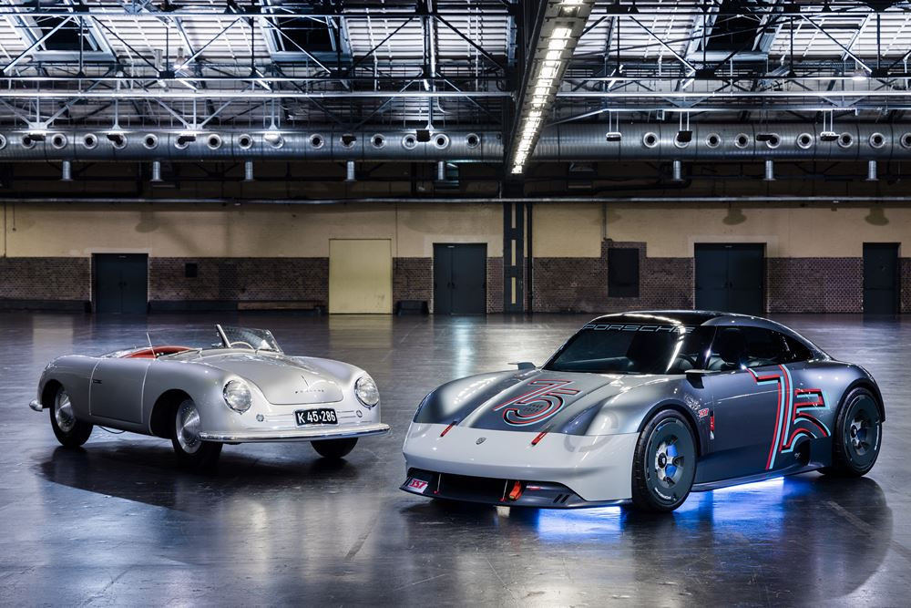 Le concept Porsche Vision 357 rend hommage à la Porsche 356 de 1948