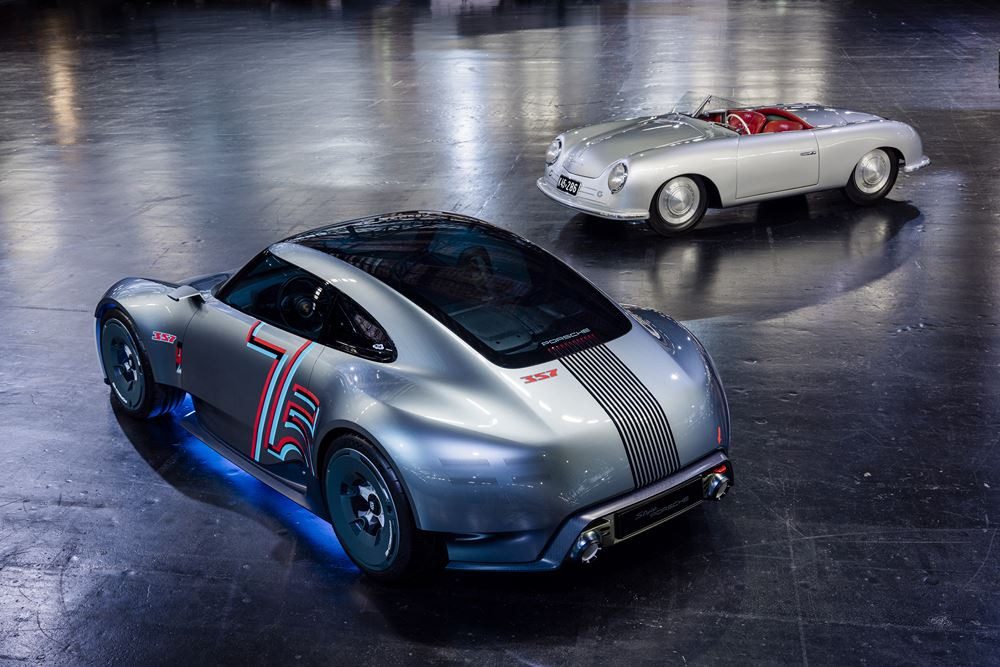 Le concept Porsche Vision 357 rend hommage à la Porsche 356 de 1948