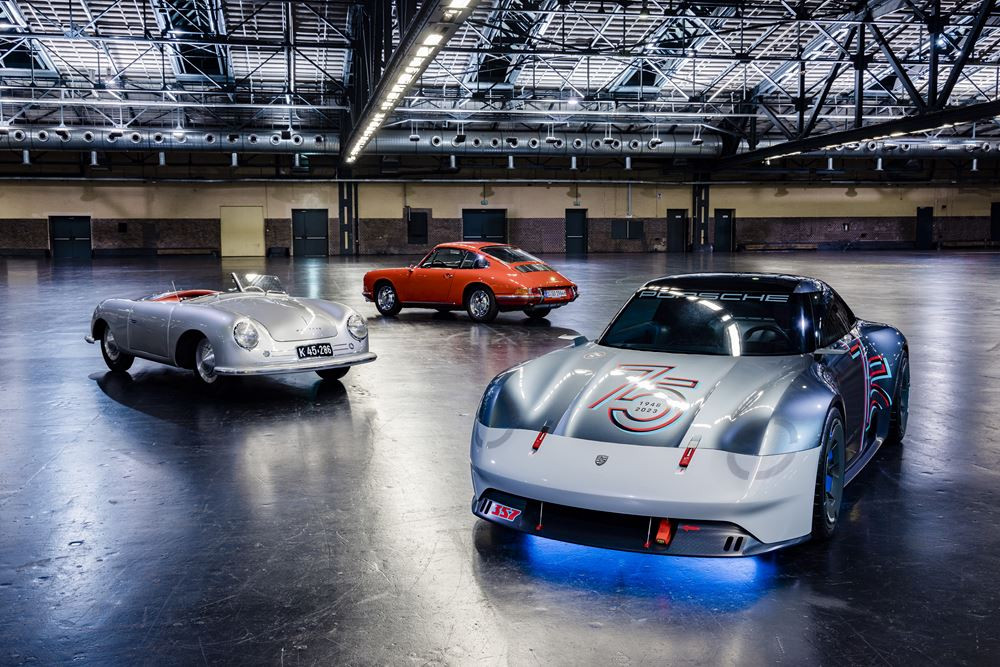 Le concept Porsche Vision 357 rend hommage à la Porsche 356 de 1948