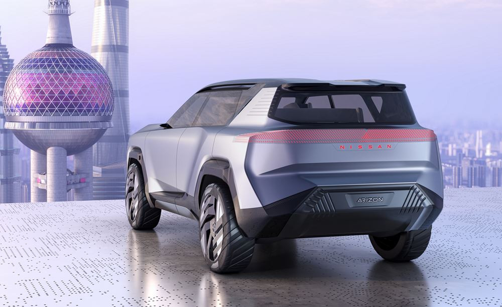 Le concept-car électrique connecté Nissan Arizon est conçu pour le marché chinois