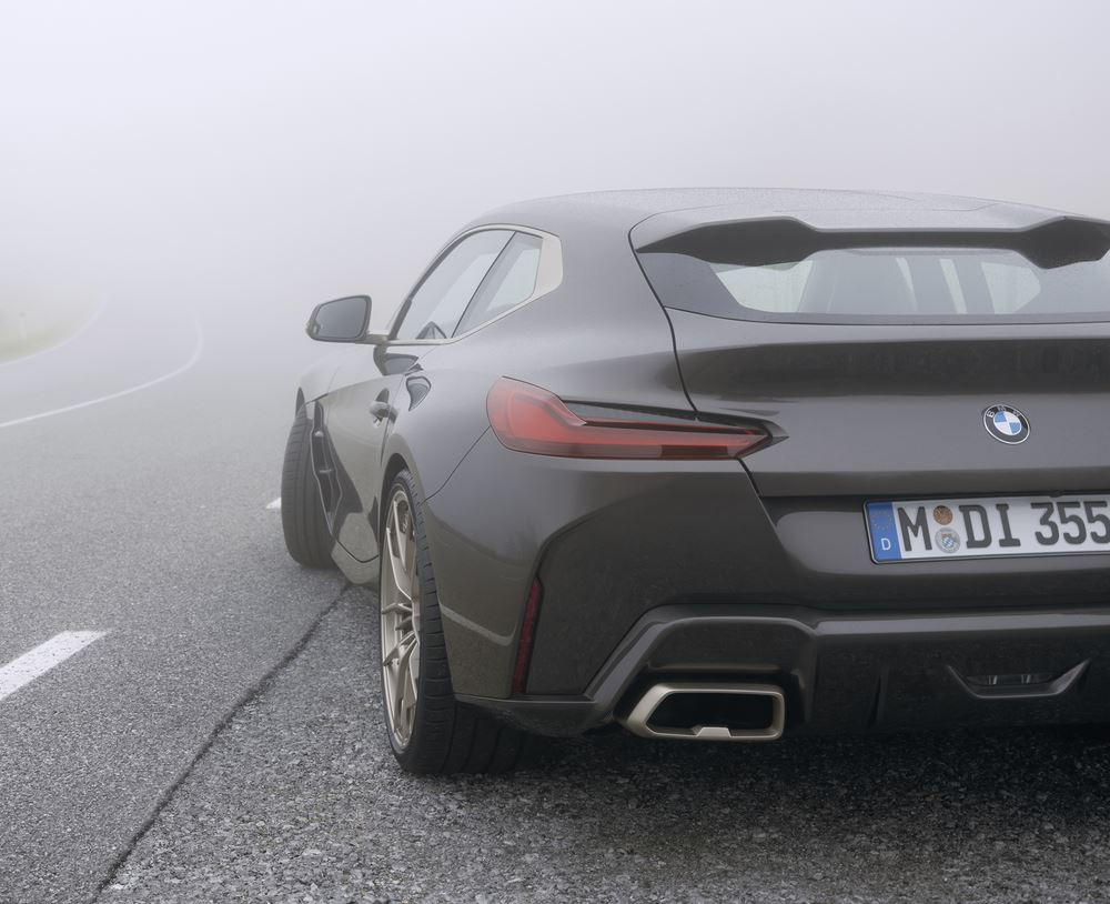 BMW Concept Touring Coupé : une voiture de sport deux places à l'esprit de Shooting-Brake