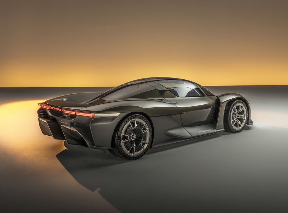 Porsche Mission X: un concept d'hypercar électrique à hautes performances
