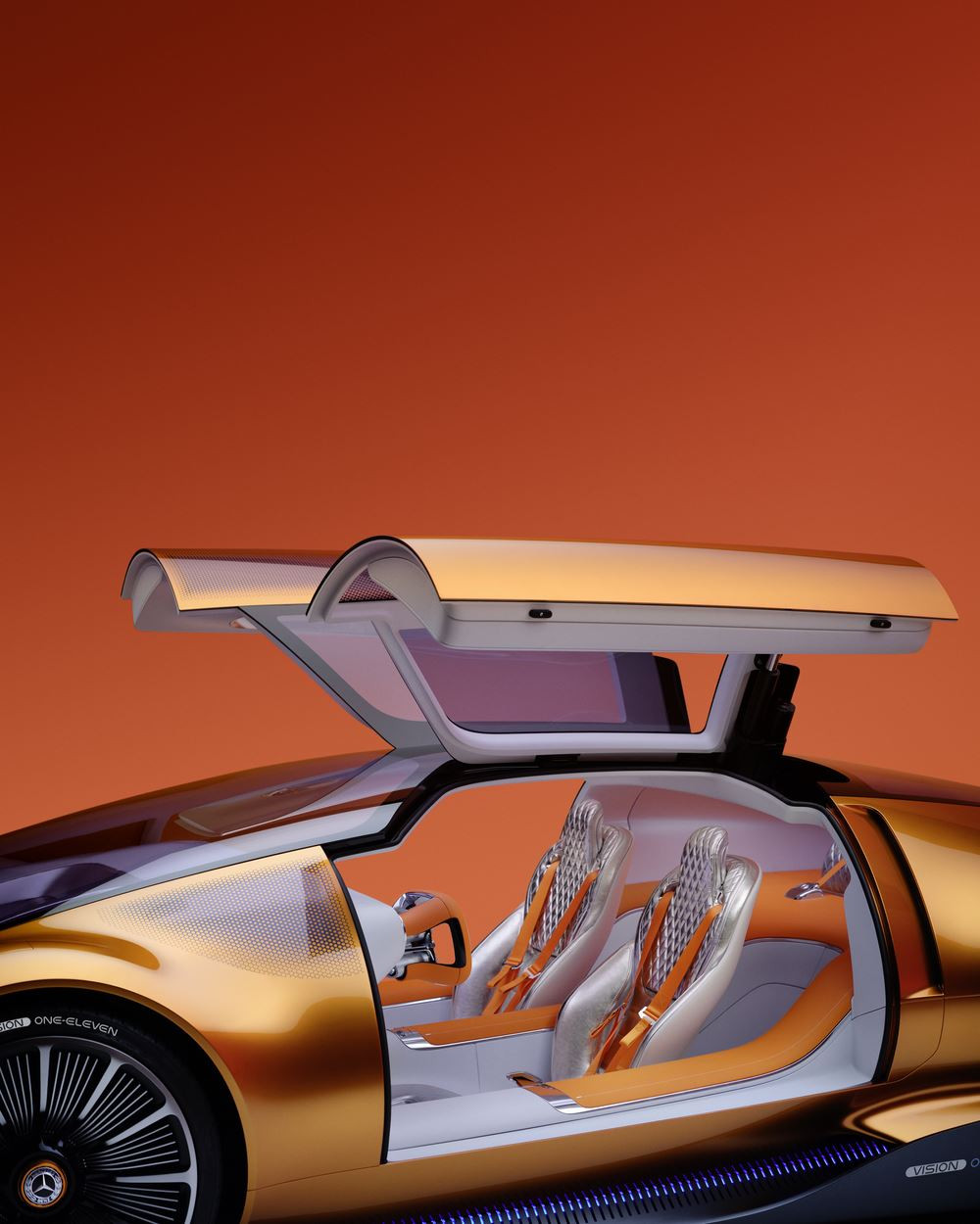 Mercedes-Benz Vision One-Eleven : une étude de supercar électrique