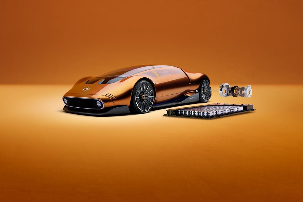 Mercedes-Benz Vision One-Eleven : une étude de supercar électrique
