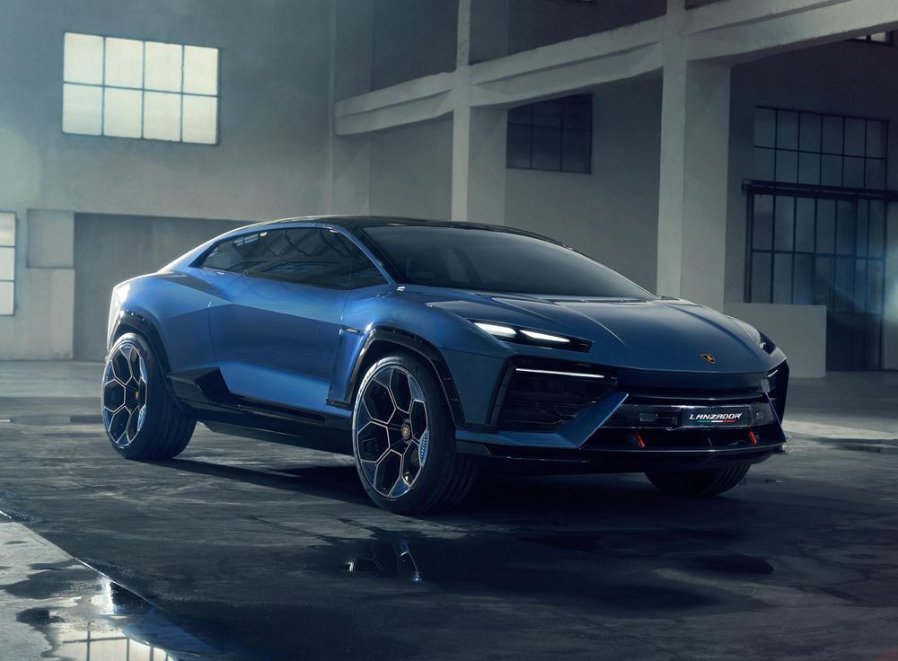Le Lamborghini Lanzador concept préfigure un SUV coupé électrique hautes performances