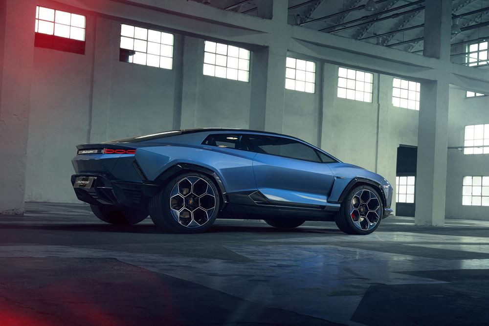 Le Lamborghini Lanzador concept préfigure un SUV coupé électrique hautes performances