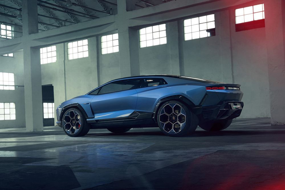 Le Lamborghini Lanzador concept préfigure un SUV coupé électrique hautes performances