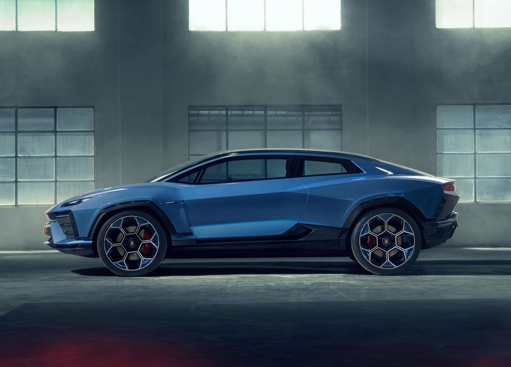 Le Lamborghini Lanzador concept préfigure un SUV coupé électrique hautes performances