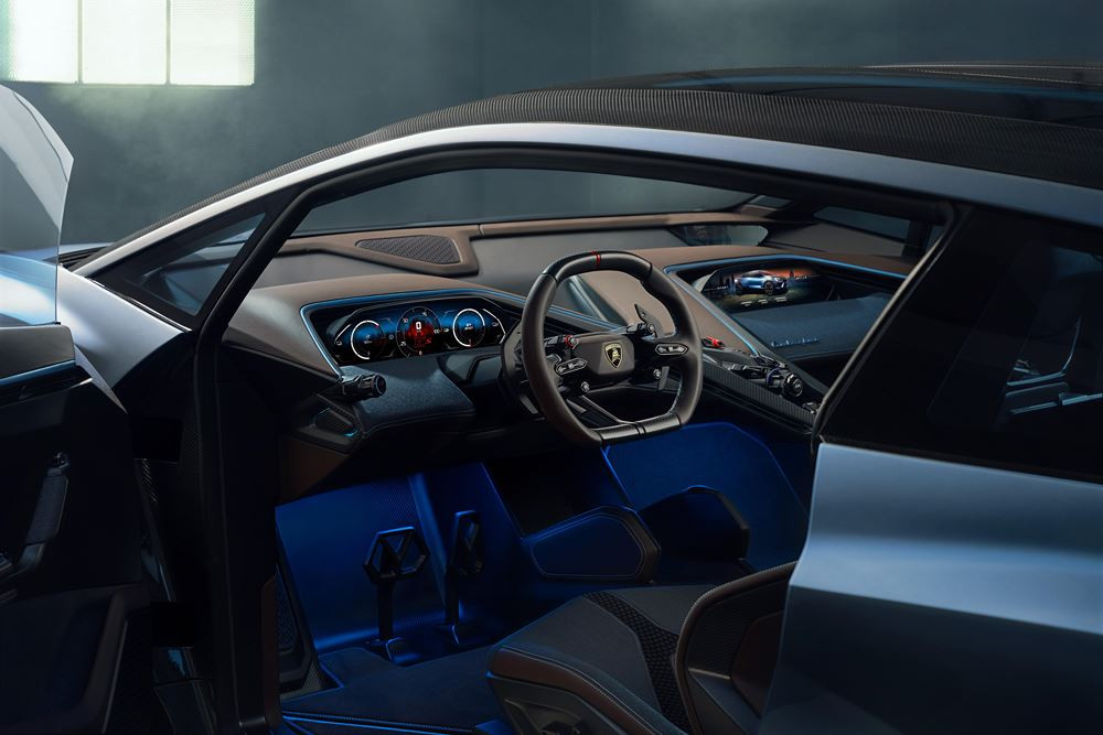 Le Lamborghini Lanzador concept préfigure un SUV coupé électrique hautes performances