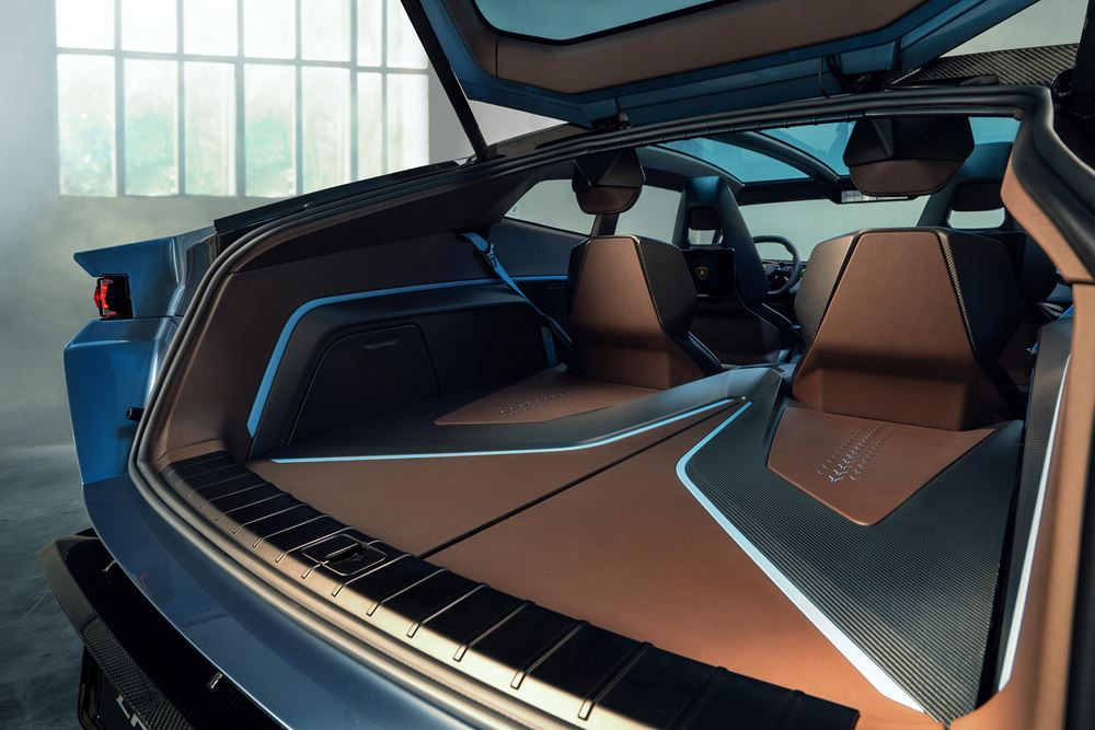 Le Lamborghini Lanzador concept préfigure un SUV coupé électrique hautes performances