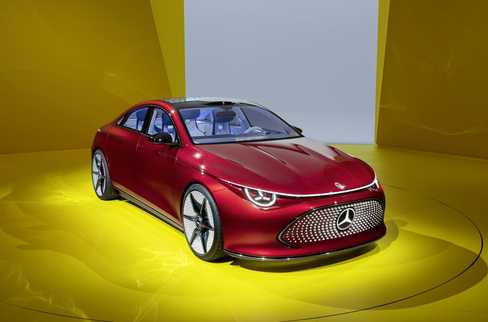 Le Concept CLA est le précurseur des véhicules électriques d'entrée de gamme Mercedes-Benz