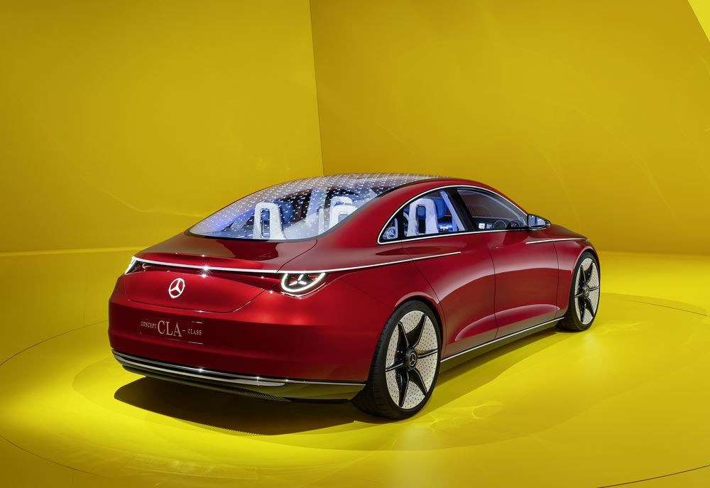 Le Concept CLA est le précurseur des véhicules électriques d'entrée de gamme Mercedes-Benz