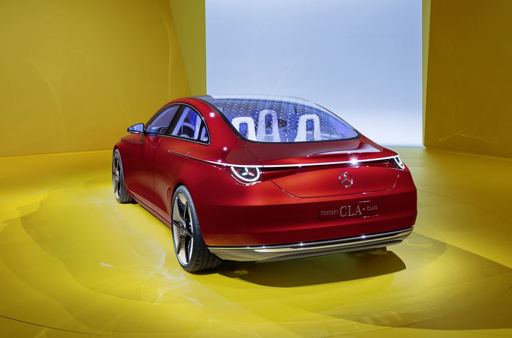 Le Concept CLA est le précurseur des véhicules électriques d'entrée de gamme Mercedes-Benz