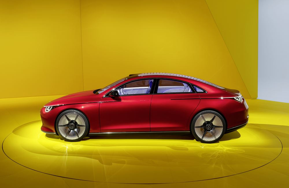 Le Concept CLA est le précurseur des véhicules électriques d'entrée de gamme Mercedes-Benz