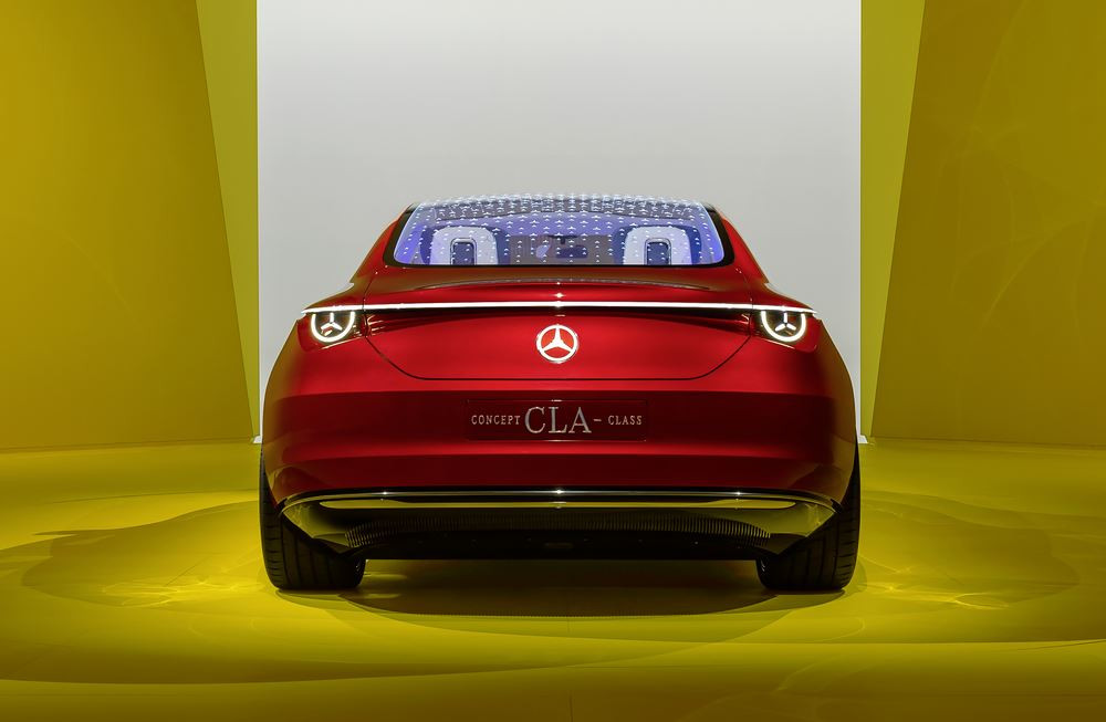Le Concept CLA est le précurseur des véhicules électriques d'entrée de gamme Mercedes-Benz