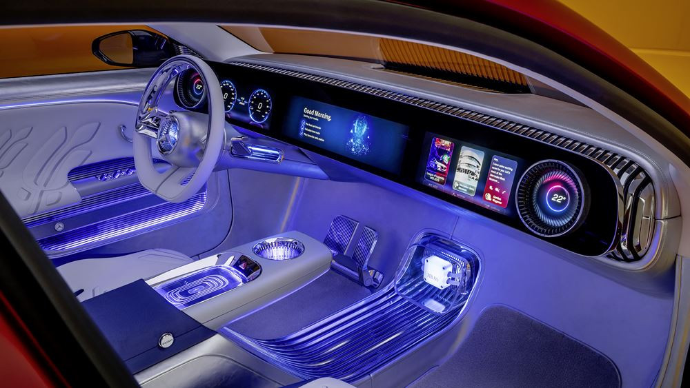 Le Concept CLA est le précurseur des véhicules électriques d'entrée de gamme Mercedes-Benz