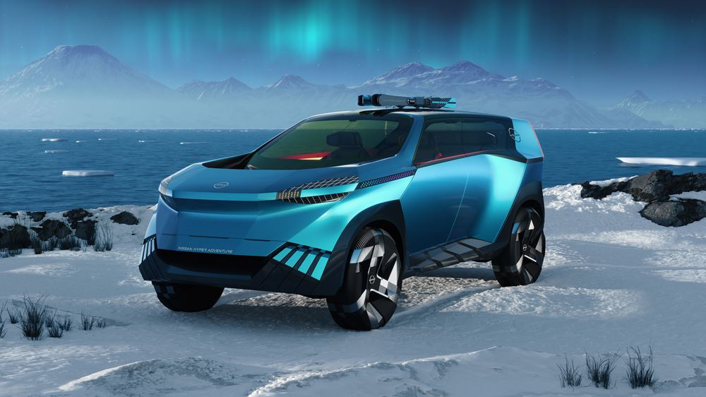 Le concept-car électrique Nissan Hyper Adventure est pensé pour les multiples aventures en plein air
