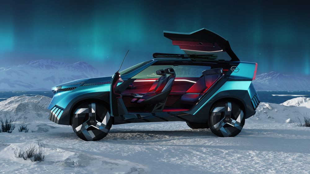 Le concept-car électrique Nissan Hyper Adventure est pensé pour les multiples aventures en plein air