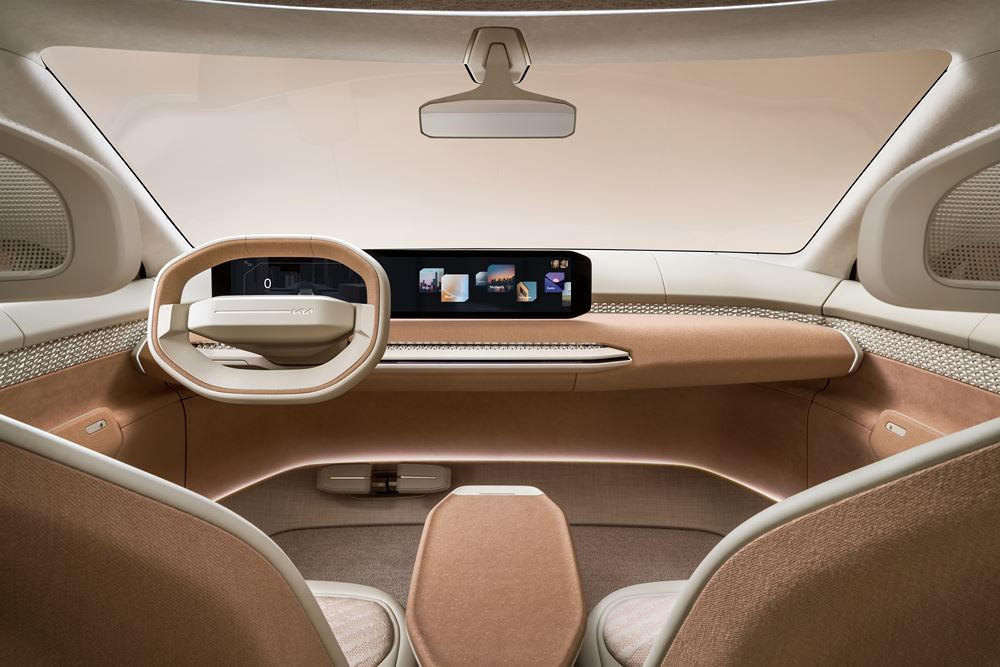 Kia Concept EV4: un concept de berline quatre portes électrique au style avant-gardiste