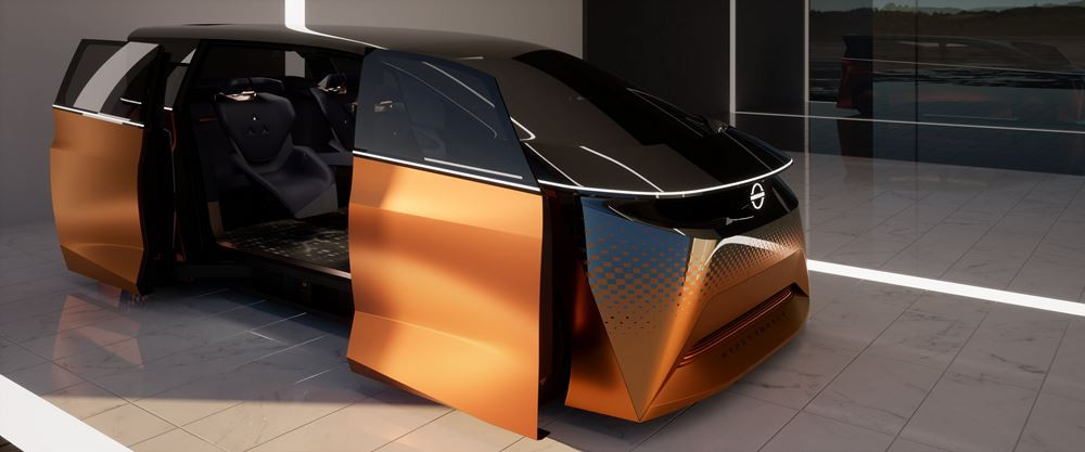Nissan Hyper Tourer: un concept futuriste de van électrique à conduite entièrement autonome