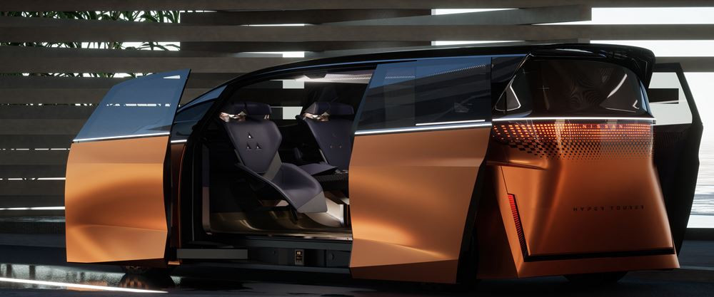 Nissan Hyper Tourer: un concept futuriste de van électrique à conduite entièrement autonome