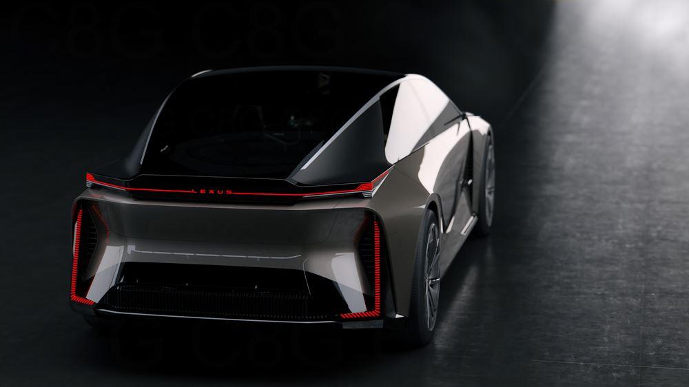 Le concept-car Lexus LF-ZC annonce une berline électrique à batterie de série à horizon 2026