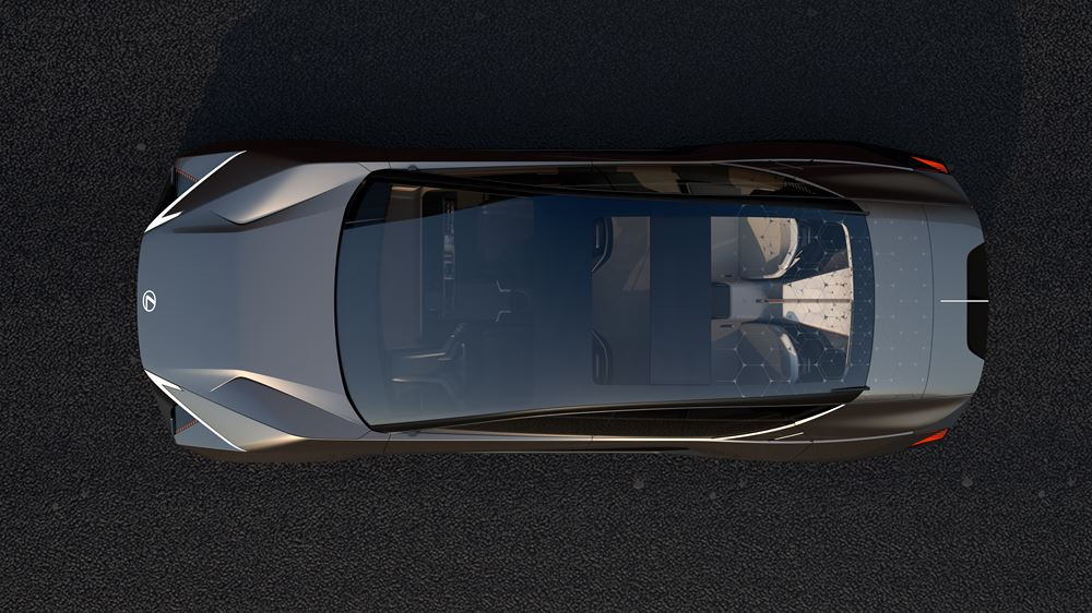 Le concept-car Lexus LF-ZL esquisse un grand SUV électrique à batterie de série