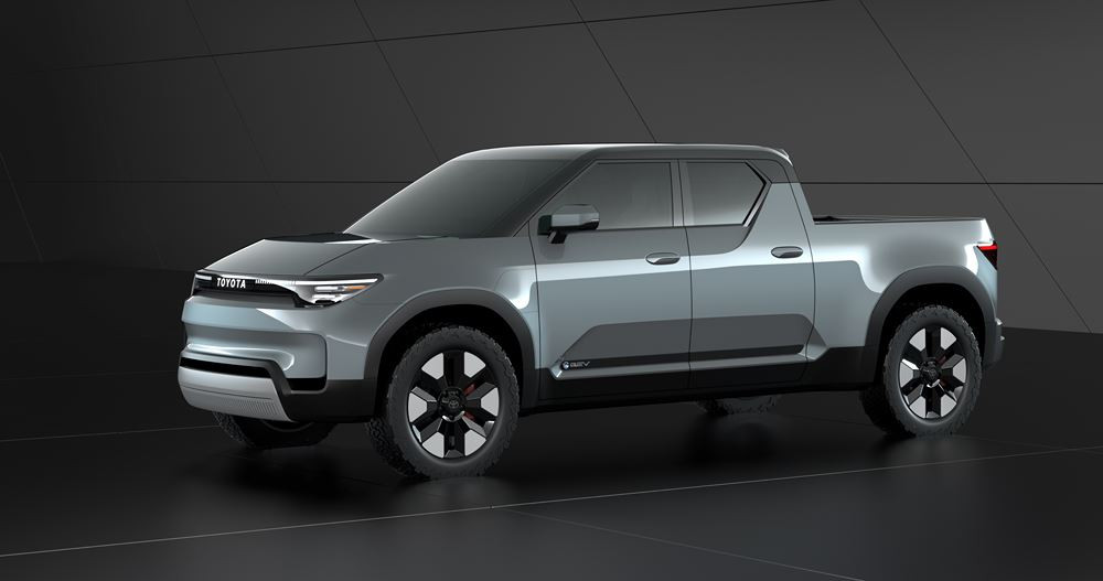 Toyota EPU: un concept-car de pick-up de taille intermédiaire électrique à batterie