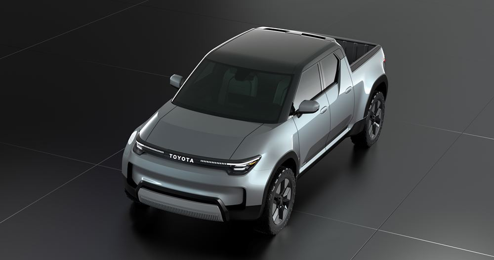Toyota EPU: un concept-car de pick-up de taille intermédiaire électrique à batterie