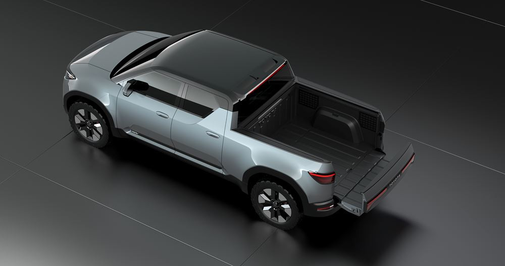 Toyota EPU: un concept-car de pick-up de taille intermédiaire électrique à batterie