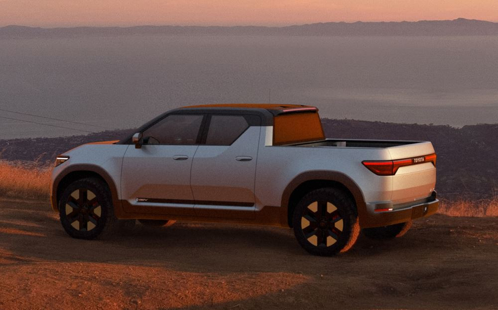 Toyota EPU: un concept-car de pick-up de taille intermédiaire électrique à batterie