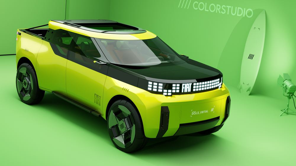 Le concept de pick-up Fiat offre la fonctionnalité d'un véhicule utilitaire léger