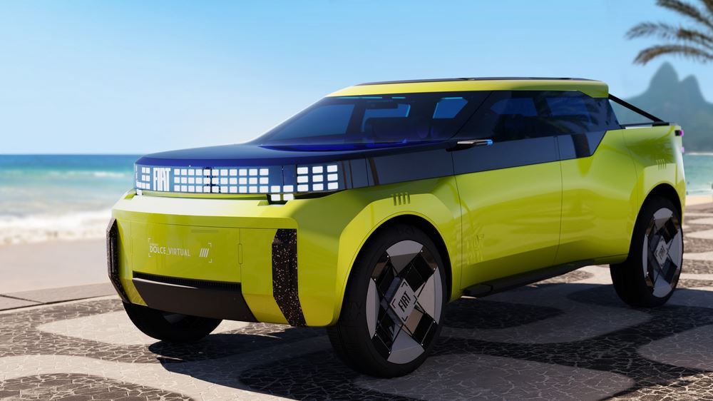 Le concept de pick-up Fiat offre la fonctionnalité d'un véhicule utilitaire léger