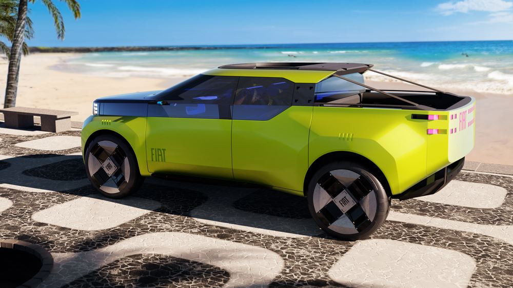 Le concept de pick-up Fiat offre la fonctionnalité d'un véhicule utilitaire léger
