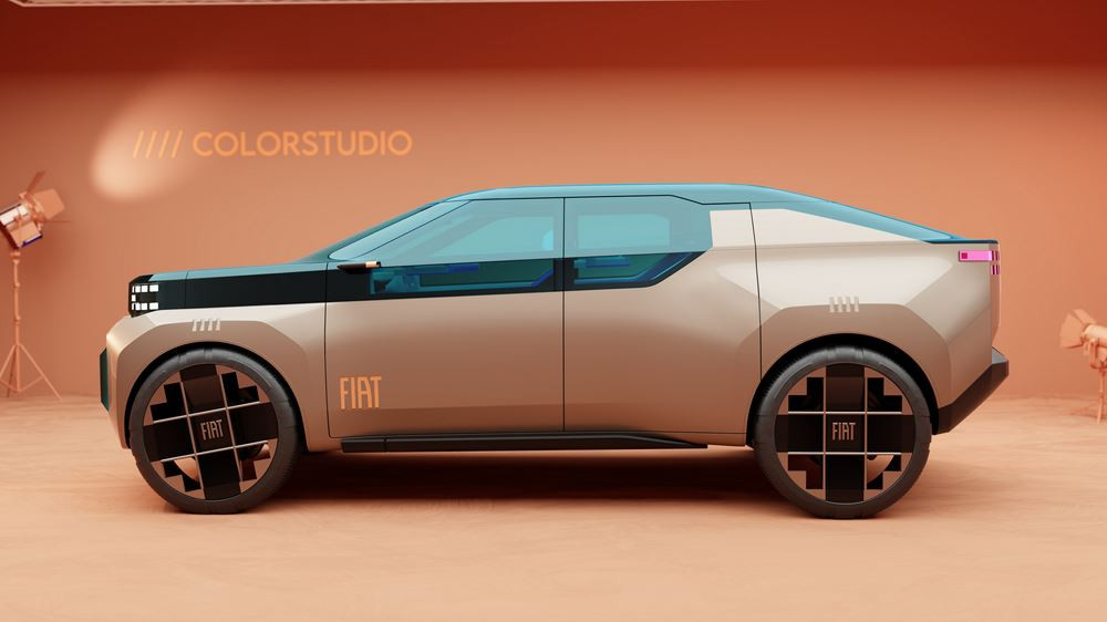 Le concept de Fastback Fiat se caractérise par une allure sportive