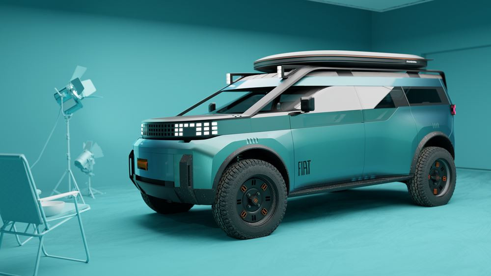 Le concept Fiat Camper est un véhicule polyvalent par excellence