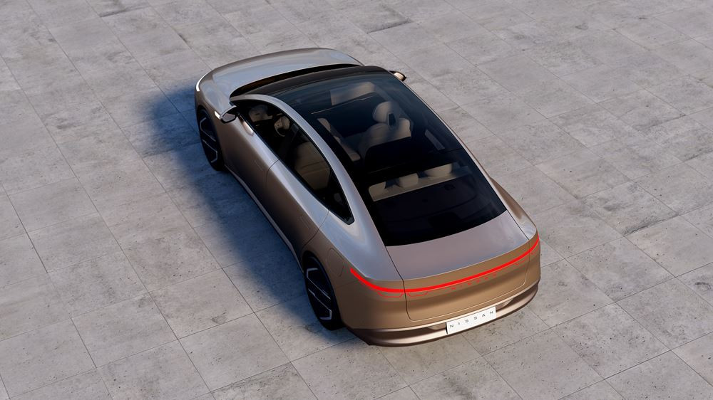 La Nissan Epoch Concept est une berline électrique qui intègre l'internet des objets