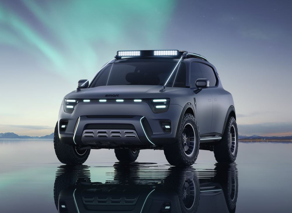 Le concept-car smart #5 annonce un prochain SUV compact électrique smart