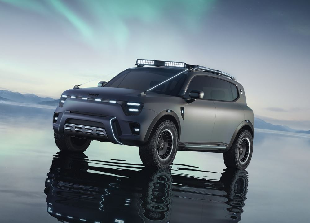 Le concept-car smart #5 annonce un prochain SUV compact électrique smart