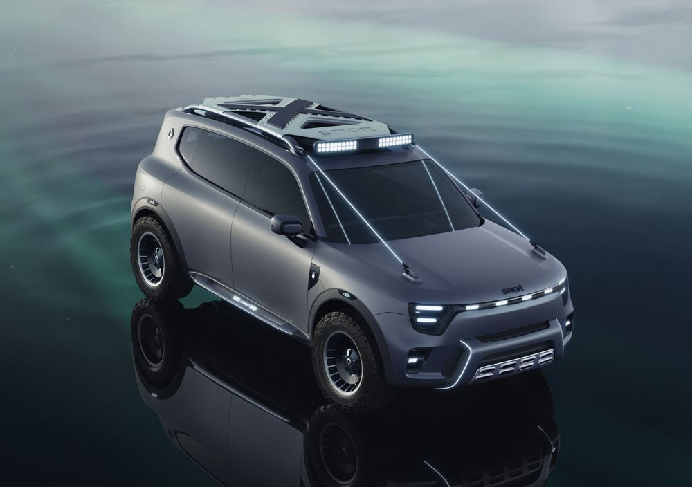 Le concept-car smart #5 annonce un prochain SUV compact électrique smart