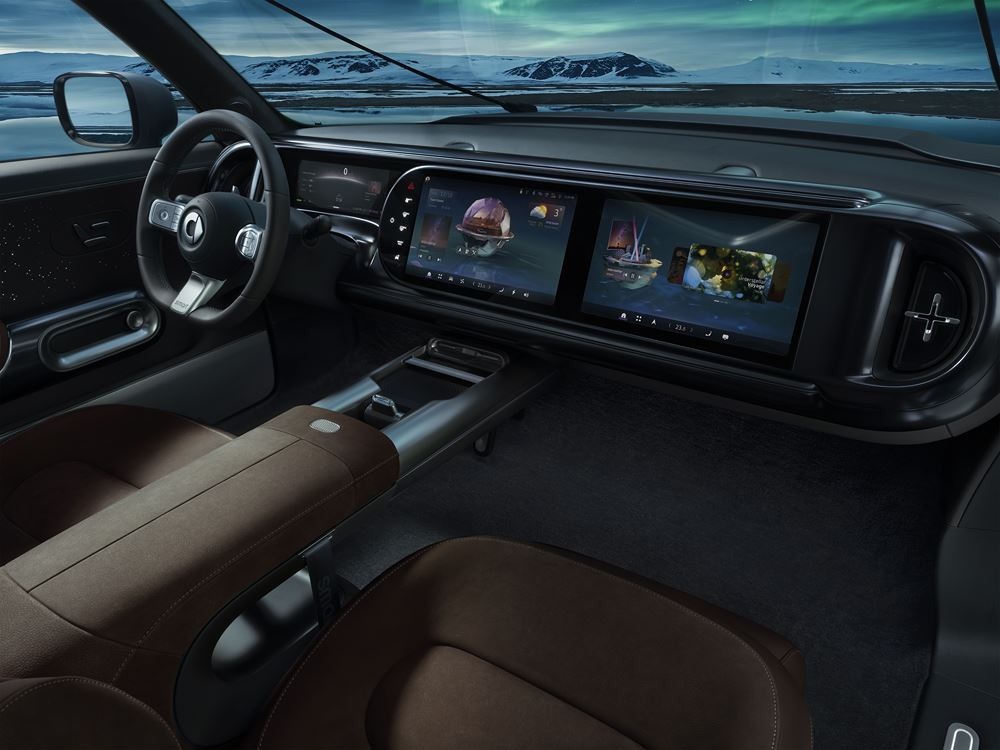 Le concept-car smart #5 annonce un prochain SUV compact électrique smart
