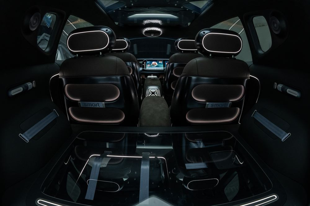 Le concept-car smart #5 annonce un prochain SUV compact électrique smart