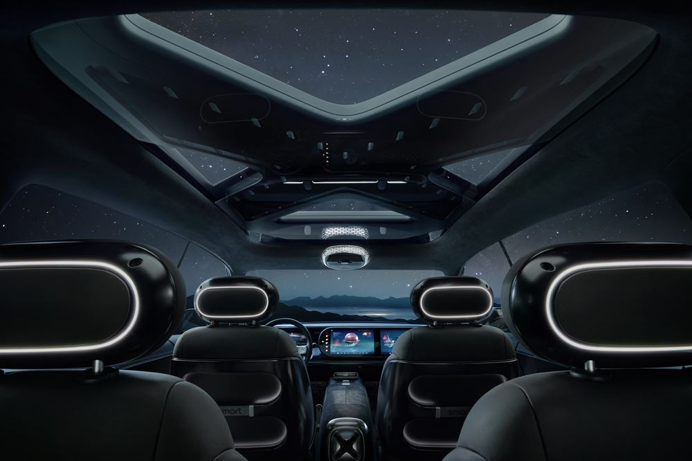 Le concept-car smart #5 annonce un prochain SUV compact électrique smart