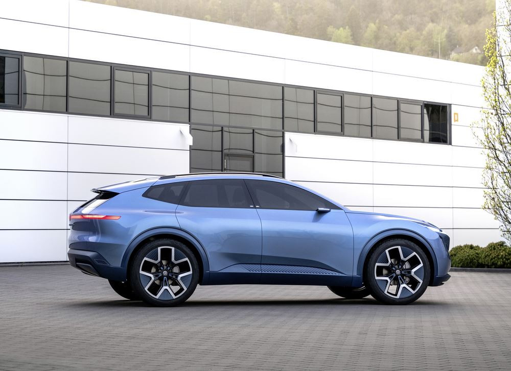Le concept Volkswagen ID. Code offre un aperçu d'un futur grand SUV électrique spécifique à la Chine