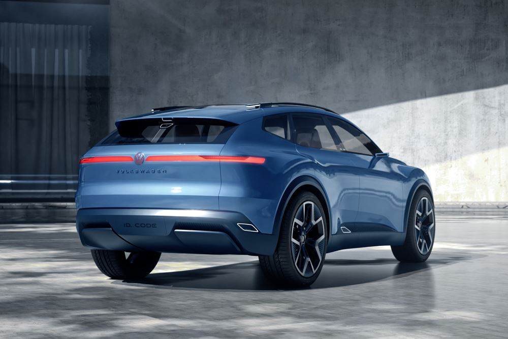 Le concept Volkswagen ID. Code offre un aperçu d'un futur grand SUV électrique spécifique à la Chine