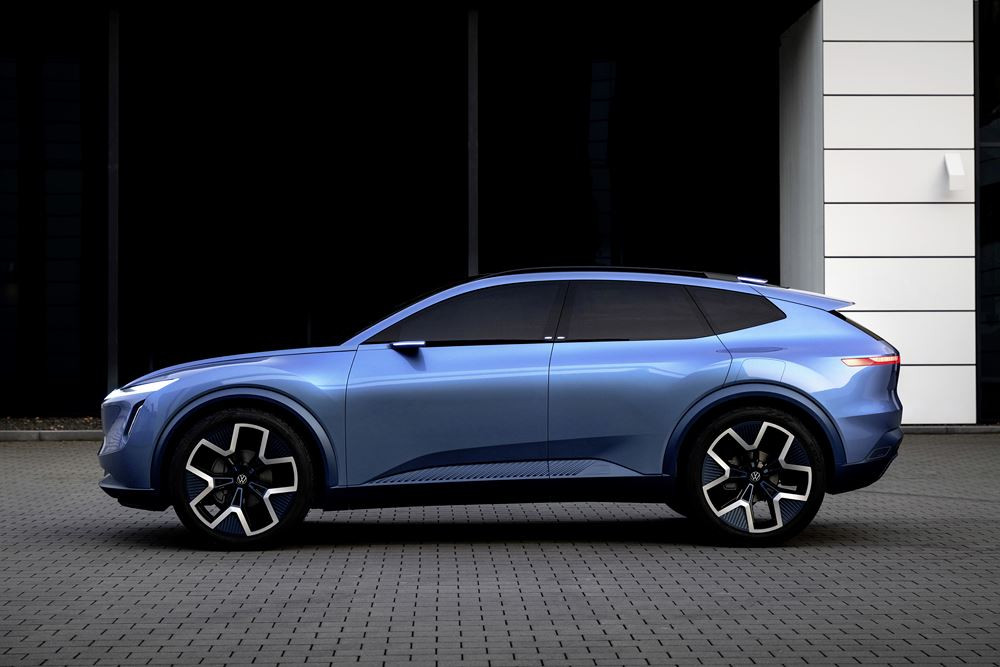 Le concept Volkswagen ID. Code offre un aperçu d'un futur grand SUV électrique spécifique à la Chine