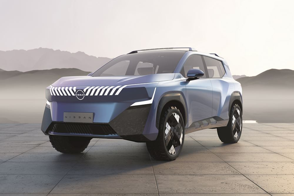 Le Nissan Era Concept est un SUV hybride rechargeable destiné aux jeunes actifs urbains